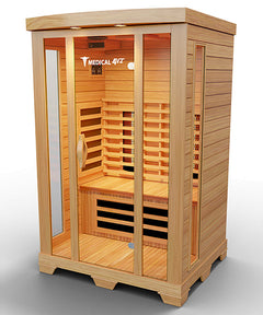 Person Home Full Spectrum Infrared Sauna Medical 4 by Modern Reform