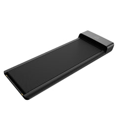 Foldable Kingsmith WalkingPad A1 Pro treadmill for under desk walking, showing compact, sleek design and control panel.