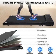 Portable Treadmill with Remote Control by V.I.P Digital Presence