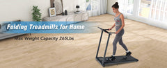 NEW Folding Treadmills Walking Pad Treadmill for Home Office by V.I.P Digital Presence