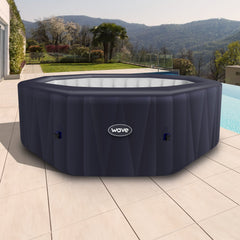 Aegean 6-Person Inflatable Hot Tub Octagon by Zoppinh