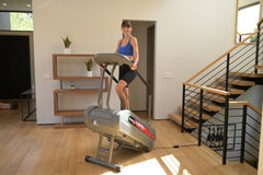 Pro 6 Aspen StairMill stair climber for household use, showing the compact design and textured steps of the stair exercise machine.