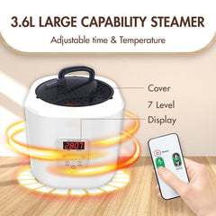 Zoppinh Blisspod portable personal sauna emitting steam, designed for full body relaxation in a compact, easy-to-use unit.