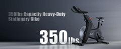 Home Upright Bike - Muscle D Fitness - Exercise Bike - Adjustable Seat and Handle Bars