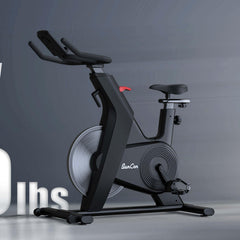 Home Upright Bike - Muscle D Fitness - Exercise Bike - Adjustable Seat and Handle Bars