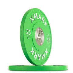 Commercial Premium Virgin Rubber Color Bumper Plates (LB) by XMARK