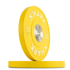 Commercial Premium Virgin Rubber Color Bumper Plates (LB) by XMARK