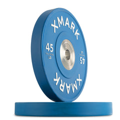 Commercial Premium Virgin Rubber Color Bumper Plates (LB) by XMARK