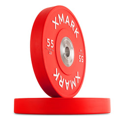 Commercial Premium Virgin Rubber Color Bumper Plates (LB) by XMARK
