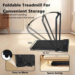 Walking Pad Treadmill Under Desk 2 in 1 Folding Portable Treadmill by V.I.P Digital Presence