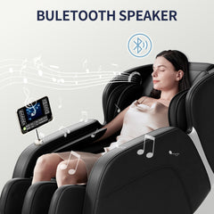 Full body deep tissue massage chair (black) by V.I.P Digital Presence