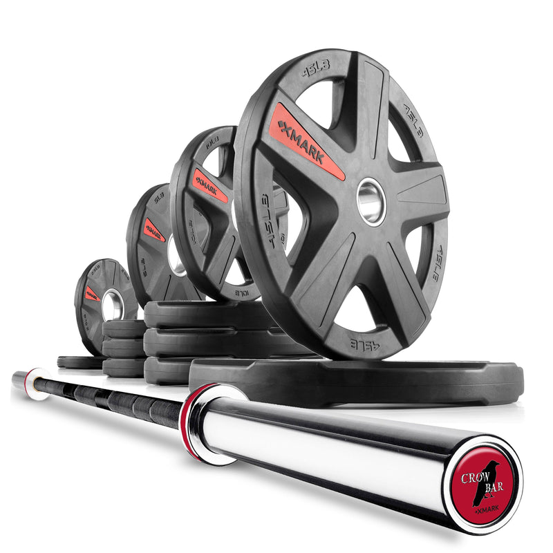 Texas Star Olympic Weight Plates and Olympic Barbell Sets by XMARK