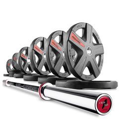 Texas Star Olympic Weight Plates and Olympic Barbell Sets by XMARK