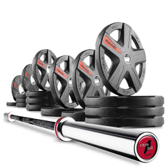 Texas Star Olympic Weight Plates and Olympic Barbell Sets by XMARK