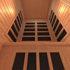 Person Home Infrared Sauna Medical 5 by Modern Reform