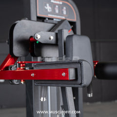 Muscle D Fitness Classic V2 Selectorized Lateral Raise Machine for shoulder isolation in a commercial gym setting