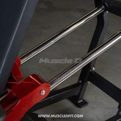 Muscle D Fitness Classic V2 Selectorized Leg Press machine with 300lb weight stack for commercial gym training