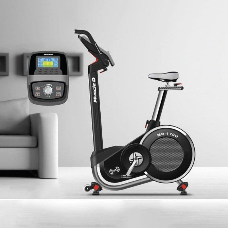 Light Commercial Upright Bike by Muscle D Fitness
