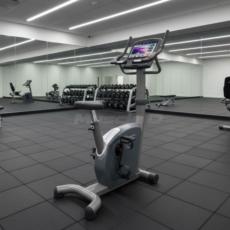Commercial Upright Bike by Muscle D Fitness