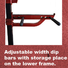 Compact Half Cage - Muscle D Fitness - Bar & Plate Storage and Dip Station Included
