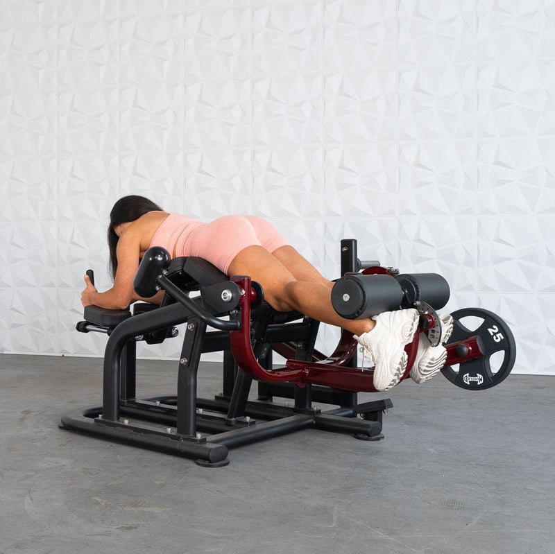 Pro Strength Prone Leg Curl by Muscle D Fitness