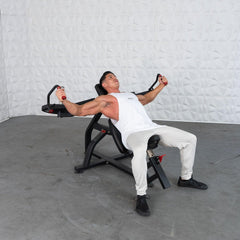 Excel Plate Loaded Incline Pec Fly – Upper Chest Machine | Muscle D Fitness