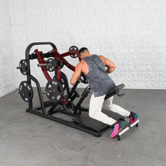 Muscle D Fitness Pro Strength Dynamic Row | Plate-Loaded Back Machine