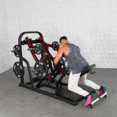 Muscle D Fitness Pro Strength Dynamic Row | Plate-Loaded Back Machine
