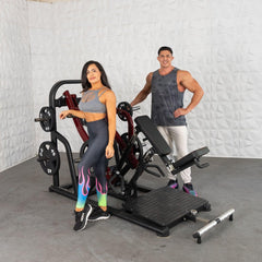 Muscle D Fitness Pro Strength Dynamic Row | Plate-Loaded Back Machine