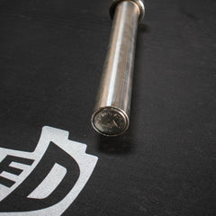 7' Stainless Steel Olympic Bar - Bushing by Muscle D Fitness