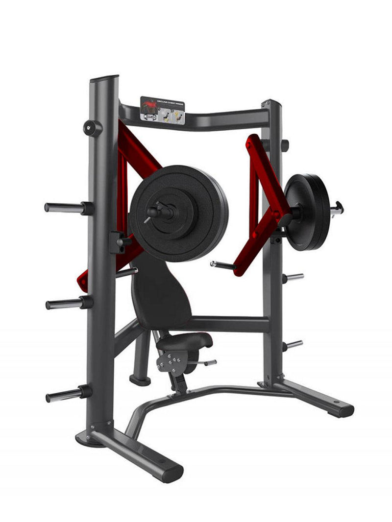 Elite Leverage Decline Chest Press by Muscle D Fitness