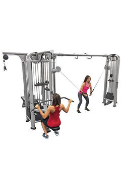 5 Stack Megatron Deluxe Jungle Gym 3 Colors - Muscle D Fitness - Commercial-Grade , Lat Pull, Low Row, Functional Column