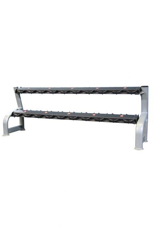 2-Tier Dumbbell Rack - Elite Series by Muscle D Fitness
