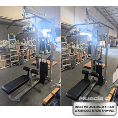 DF-LL Dual Function Lat-Low Row Combo by Muscle D Fitness