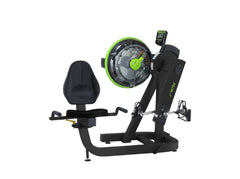 Dynamic Fluid Fitness M550 Fluid Rower showing adjustable resistance and ergonomic seat for smooth rowing exercise.