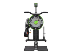 Dynamic Fluid Fitness P928 rowing machine with adjustable resistance and digital display for full-body workout.