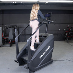 Elite Commercial Stair Climber - Touch Screen - Muscle D Fitness