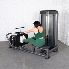 Elite Plus Long Pull Row | Iso-Lateral | Muscle D Fitness