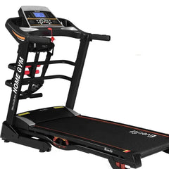 Everfit electric treadmill by Trustymall with 3.5HP motor, auto incline, 18km/h speed, and home gym features.