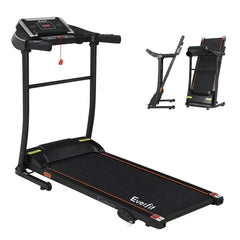 TMILL-TITAN40-8000-BK Everfit Electric Treadmill Incline Home Gym Exercise Machine Fitness by Trustymall