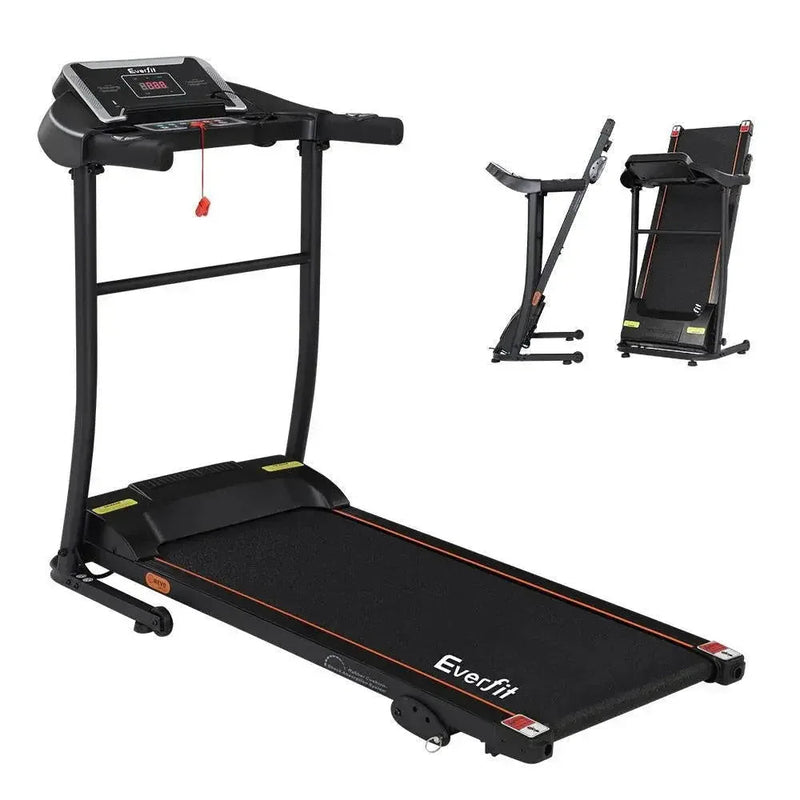 TMILL-TITAN40-8000-BK Everfit Electric Treadmill Incline Home Gym Exercise Machine Fitness by Trustymall