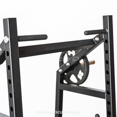 Excel Belt Squat - Muscle D Fitness - Plate Loaded Belt Squat w/ Plate Storage
