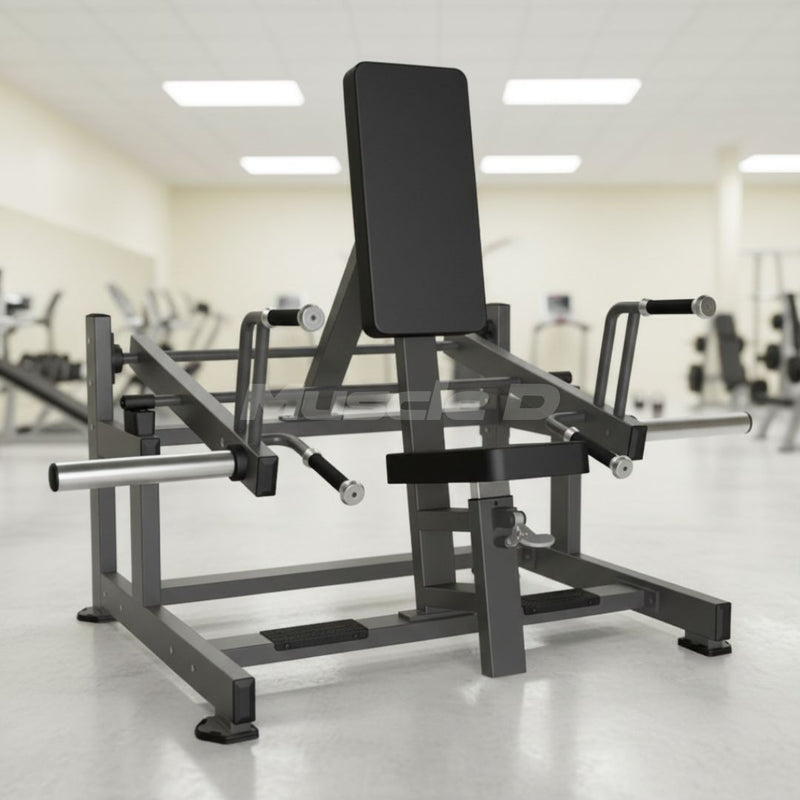 Excel Seated/Standing Shrug by Muscle D Fitness