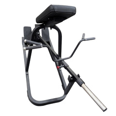 Muscle D Fitness Excel T-Bar Row Plate Loaded machine for commercial gyms, featuring a sturdy T-bar and weight plates for strength training.