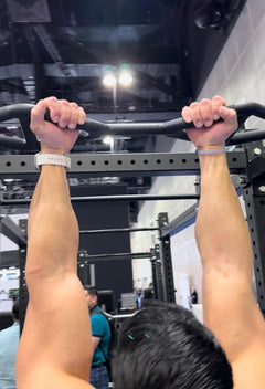 TGrip Commercial 4' Low Profile Wall Mount Rig - 3x3 Steel by Muscle D Fitness