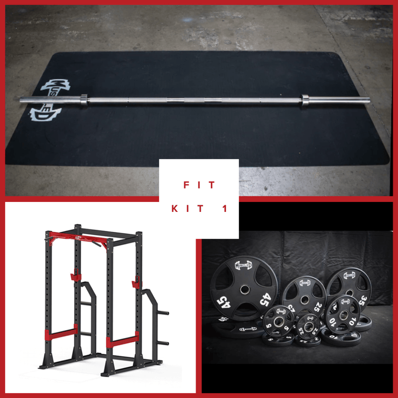 Compact Power Cage Complete Weight Set by Muscle D Fitness