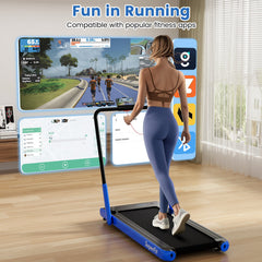 SP38206US-NY 3-in-1 3HP Folding Treadmill by:DirectDeals