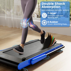 SP38206US-NY 3-in-1 3HP Folding Treadmill by:DirectDeals