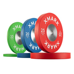 Premium Competition Bumper Plates (KG), Sets and Pairs by XMARK