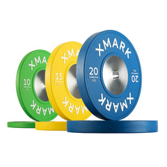 Premium Competition Bumper Plates (KG), Sets and Pairs by XMARK